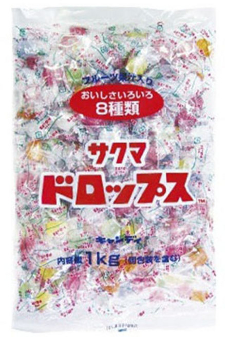 사쿠마 8종 드롭스, 1kg, 1개