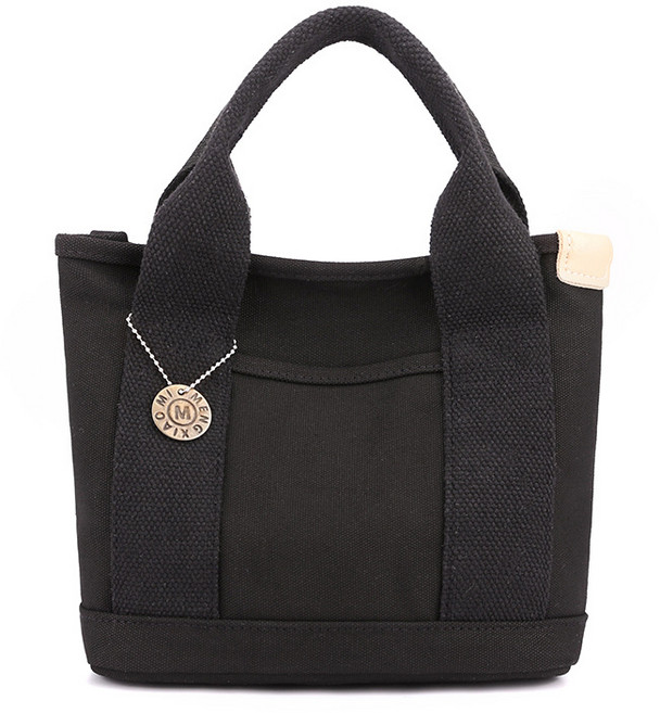 루루백 여성용 사각 캔버스 에코백 + 구성품 세트