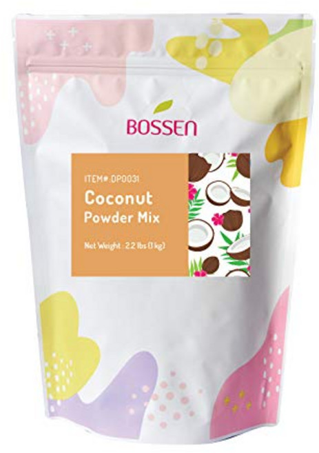 보센 버블티 파우더 믹스 - 코코넛 - 1kg Bossen Bubble Tea Powder Mix (Coconut), 1개