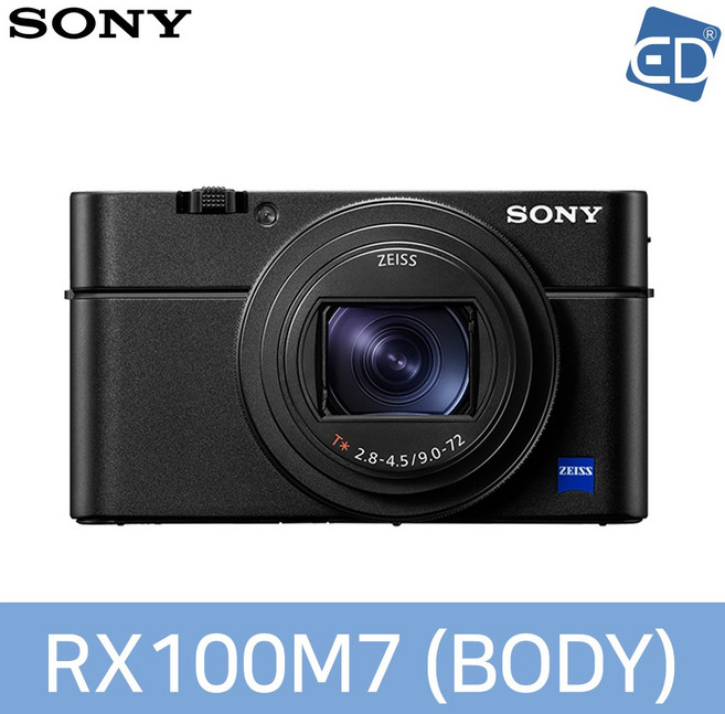 [소니정품] DSC-RX100M7 디지털카메라/RX100 VII 바디 /ED, 01 DSC-RX100M7 바디