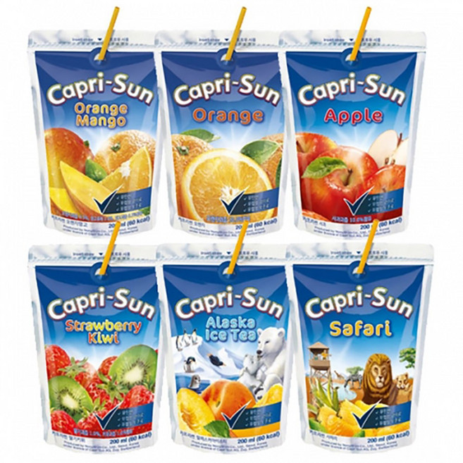카프리썬 오렌지맛 200mlx10개x4박스, 40개, 200ml
