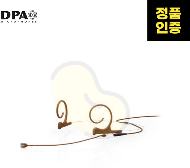DPA(디피에이) 4166-OP-F-C10-LH 브라운 CORE+ TA4F Mini-XLR 110mm 무지향성 헤드셋 마이크