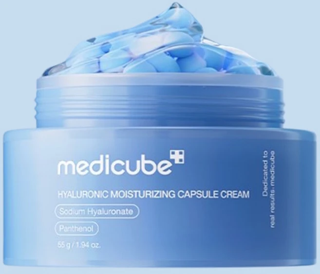 메디큐브 히알루로닉 수분 캡슐 크림, 1개, 55g - 쿠팡