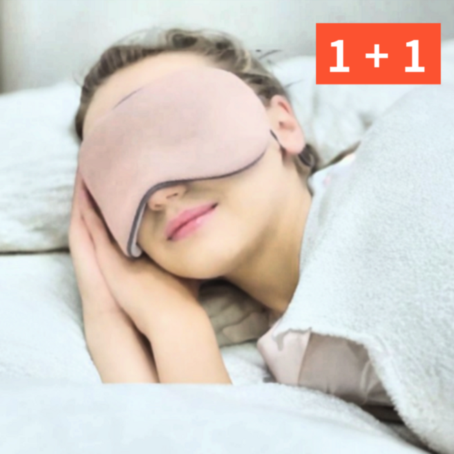 스너그룸 양면사용 수면안대 숙면안대 암막수면안대 2개