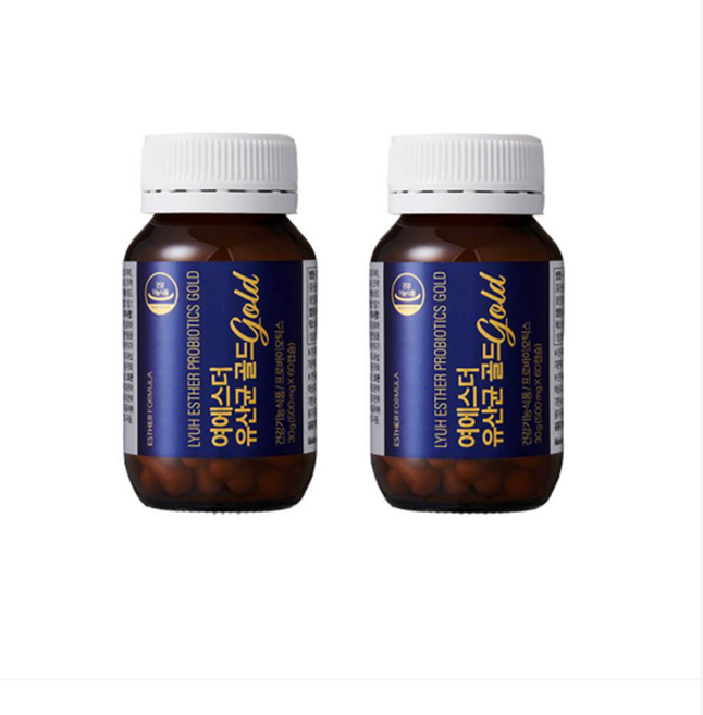 [NEW] 여에스더 유산균 골드 1병, 60정, 2개
