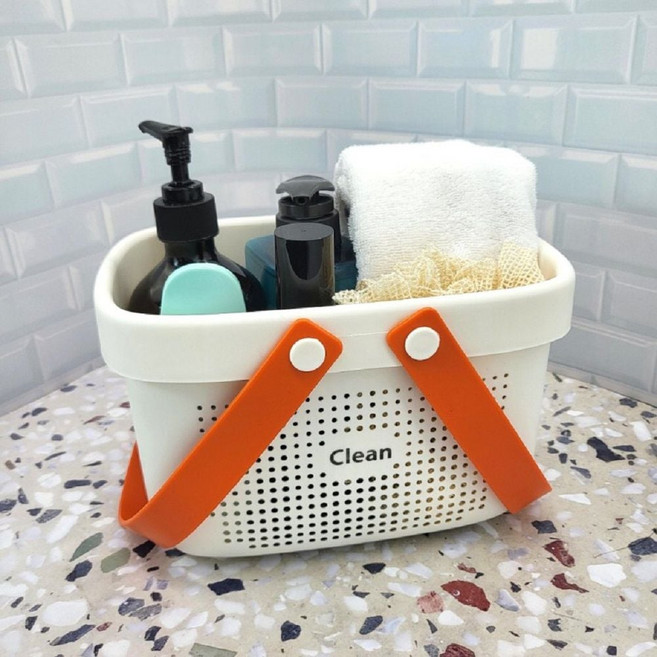 수영장 샤워 펀칭 바구니 사우나 수납 바스켓 헬스장 목욕 76386PC 1(EA)