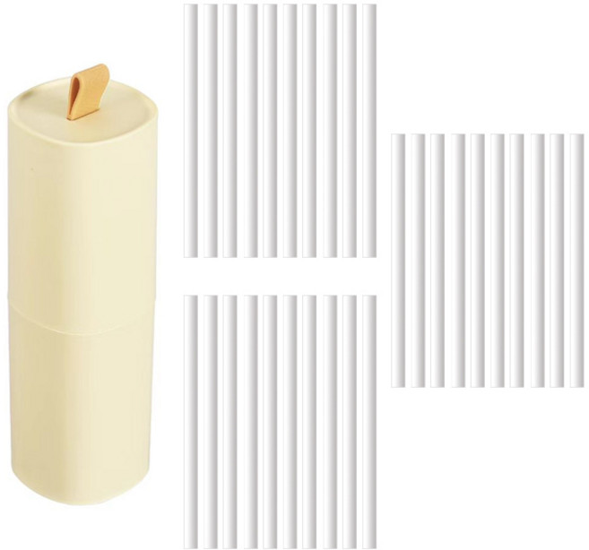 발론스 안심 미니가습기필터 20p+필터통 듀얼 및 모든가습기 완벽호환, 30개, 7mm(기타가습기)