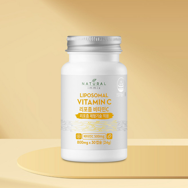 [내추럴이믹스] 리포좀 비타민C 500mg (1개월분), 1개, 30정