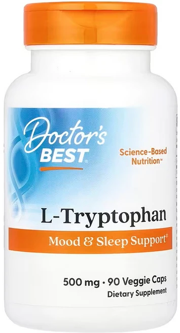 닥터스 베스트 엘 트립토판 & 세로토닌 500mg 90베지캡슐, 90정, 1개 - 쿠팡