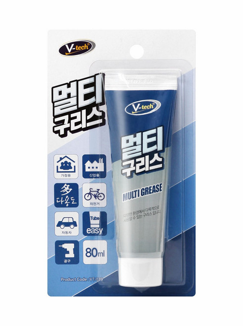 인벤* iv-g228 다목적 구리스 튜브, 1세트