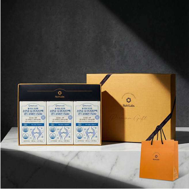 부모님 관절연골 뼈건강 뼈활력 프리미엄 올인원 효도선물 명절선물 지인선물 감사선물세, 12개, 180정