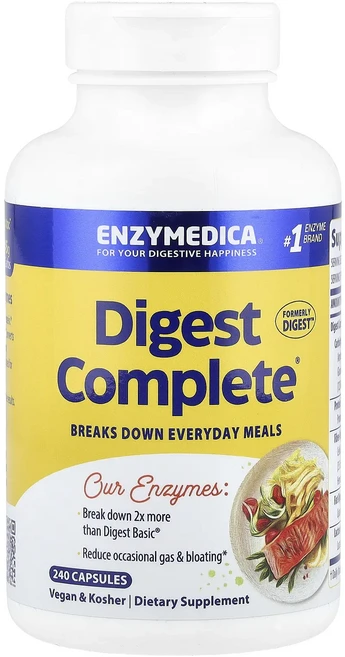 새해 첫좋은선물 Enzymedica Digest 컴플리트 엔자임 포뮬라 캡슐 240정 제대로 할인합니다, EnzymedicaDigest컴플리트엔자임포뮬라캡슐24 - 쿠팡