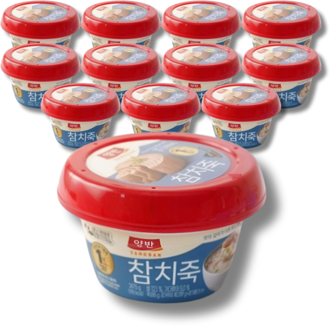동원 양반 참치죽, 10개, 287.5g