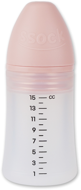 [지엠팜] 실리콘 투약병 쏘옥 15ml 핑크 1개