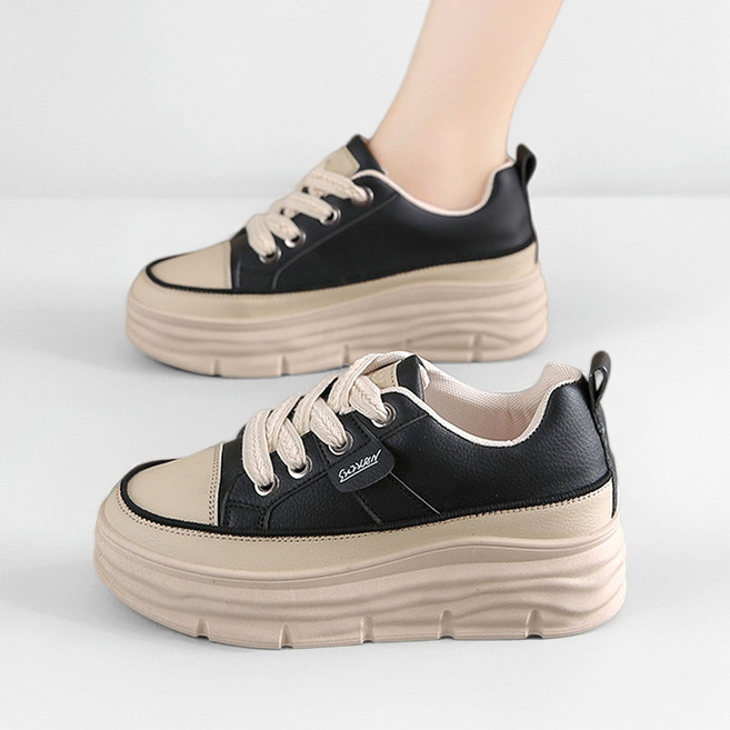 Modern Fashion 여성 6cm 키높이 스니커즈 날씬해보이는 운동화