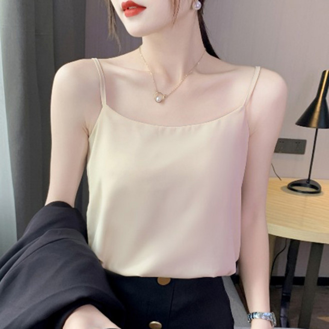 라라홀리 데일리 쉬폰 정장 이너 끈나시 블라우스