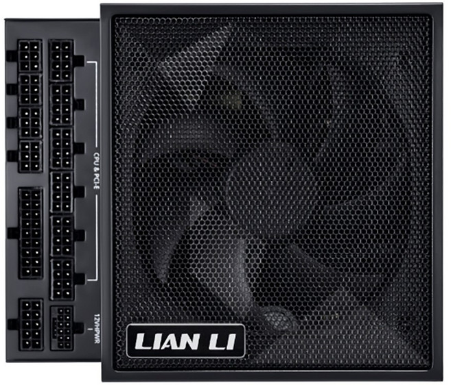 聯力 EDGE 白金 ATX3.1 PCIE5.1 電源, 850W 黑色, 1個