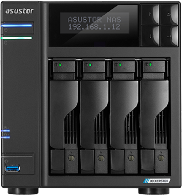ASUSTOR NAS 網路儲存伺服器, AS6704T