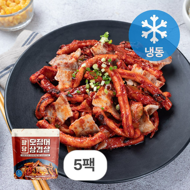 쭈꾸미도사 매콤한 팔당오징어 볶음 오삼 불고기 골라담기, 팔당오징어삼겹 320g
