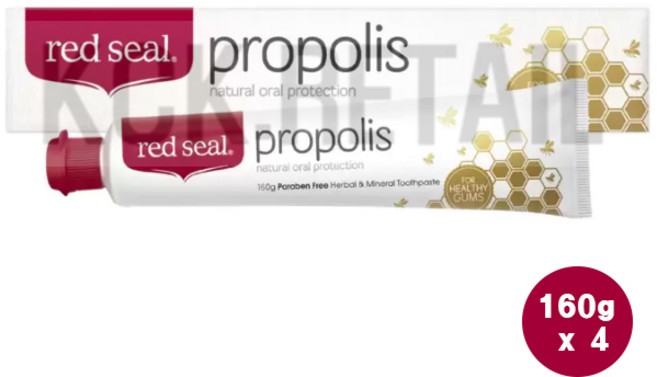 레드씰 프로폴리스 치약, 160g, 4개