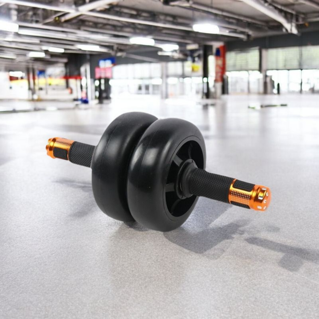 뱃살빼는운동기구 광안리보부상 AB슬라이드 무소음 베어링 롤아웃 휠슬라이드 복근운동기, 블랙(이벤트가격중), 블랙(이벤트가격중)