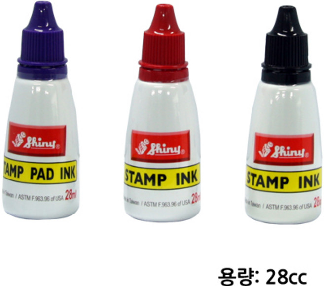 샤이니 불변스탬프잉크 shiny ink 스탬프잉크, 블루/63번