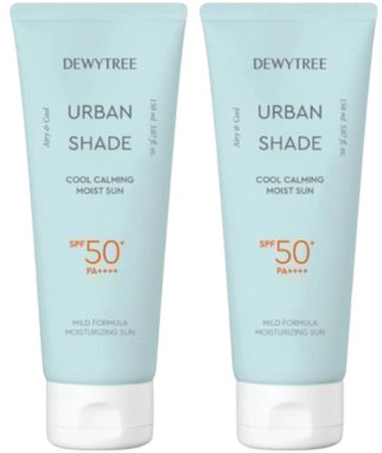 듀이트리 어반쉐이드 쿨 카밍 수분 선 150ml x 2 쿨링 진정 썬크림, 2개