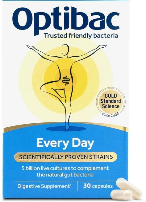 옵티박 프로바이오틱스 에브리데이 캡슐 Optibac Probiotics Every Day Capsules 30정, 1개 - 쿠팡