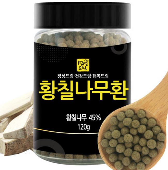 상쾌한향 풍부한 나무인삼 황칠나무환 120g 국내산, 4개