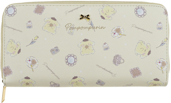 산리오 가죽 3단 지갑