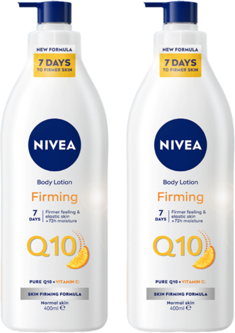 니베아 Q10 화이트 바디로션, 400ml, 2개