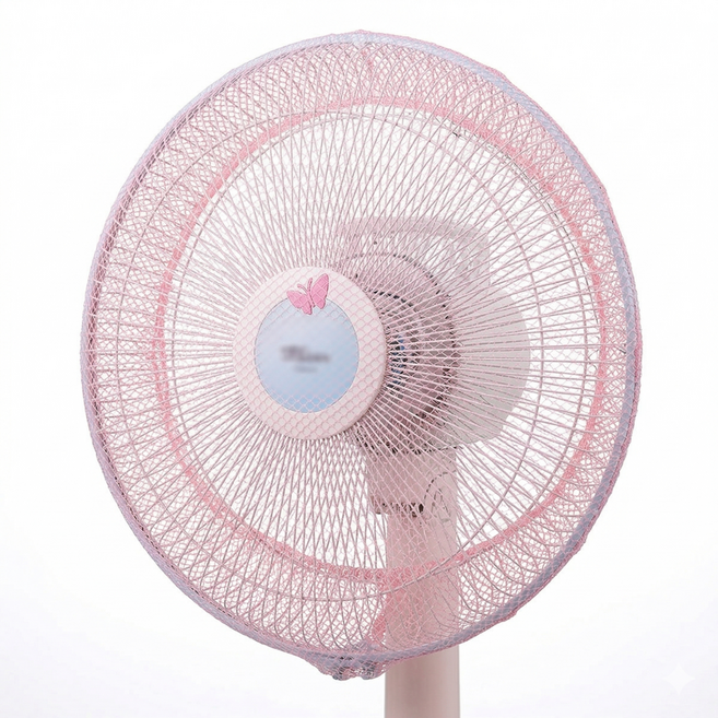 살림일기 1+1 촘촘한 선풍기 안전망, 1개, 선풍기안전망(핑크)-2개