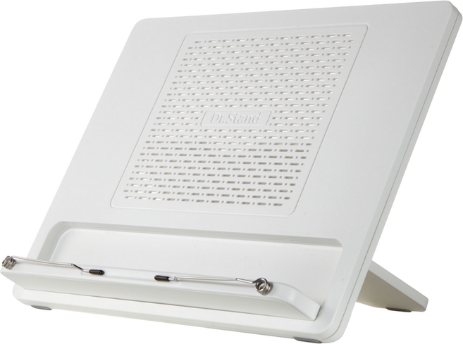 닥터스탠드 무소음 휴대용 멀티독서대, 화이트