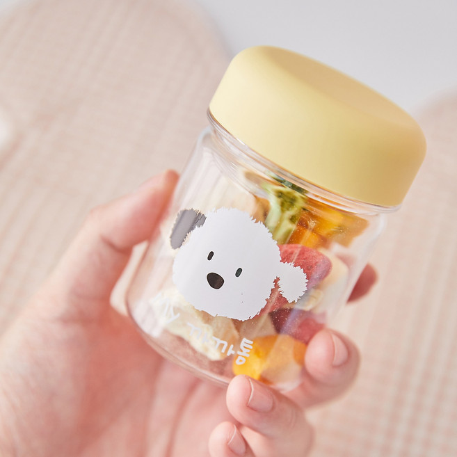 치즈넛 MY까까통 강아지 간식통 강아지 휴대용 간식 물통 사료통 150ML /350ML, 180ml, 선택안함, 1개