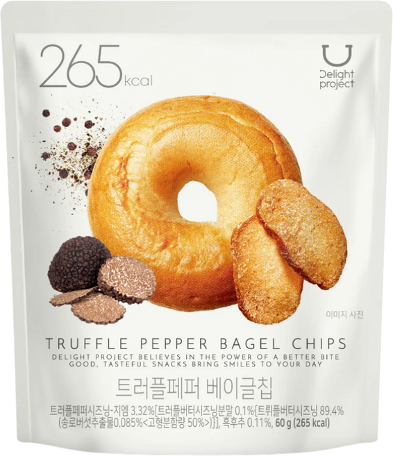트러플페퍼 베이글칩, 6개, 60g