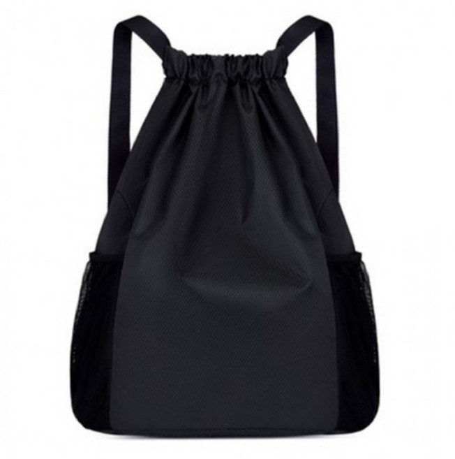 스토리원 스포츠 드라이백 방수가방 백팩 대용량 물놀이 수영 U-SSBG022, 블랙