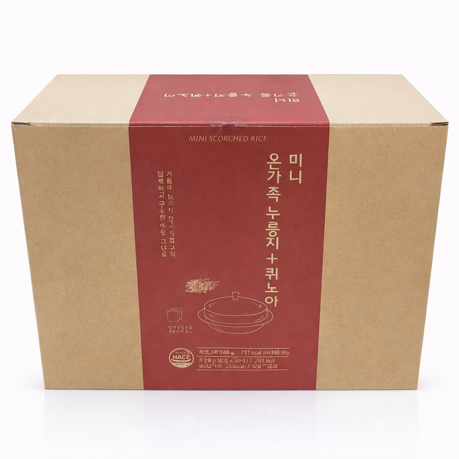 온가족 누룽지 + 퀴노아 미니 60g x 30 전통 간편식, 30개