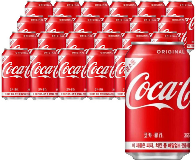 코카콜라, 355ml, 24개