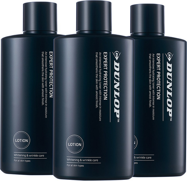 던롭 엑스퍼트 프로텍션 남성 로션, 200ml, 3개