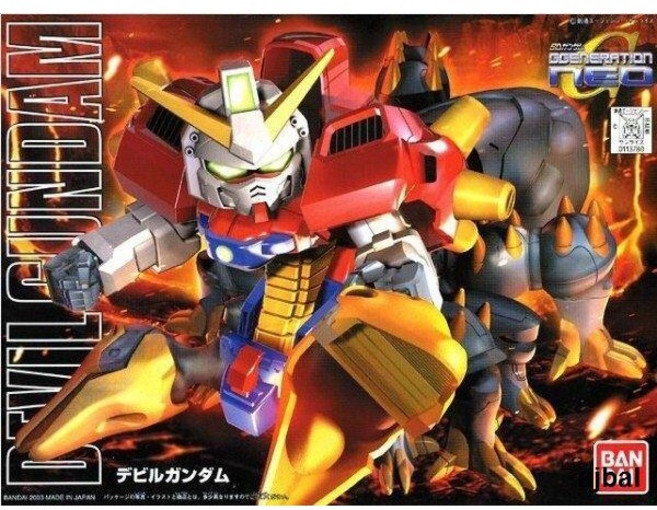 Bandai SD BB戰士 惡魔鋼彈 模型, 1個