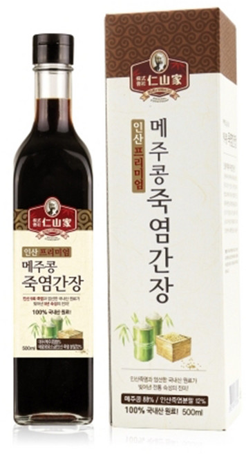인산가 프리미엄 메주콩 죽염간장, 1개, 500ml