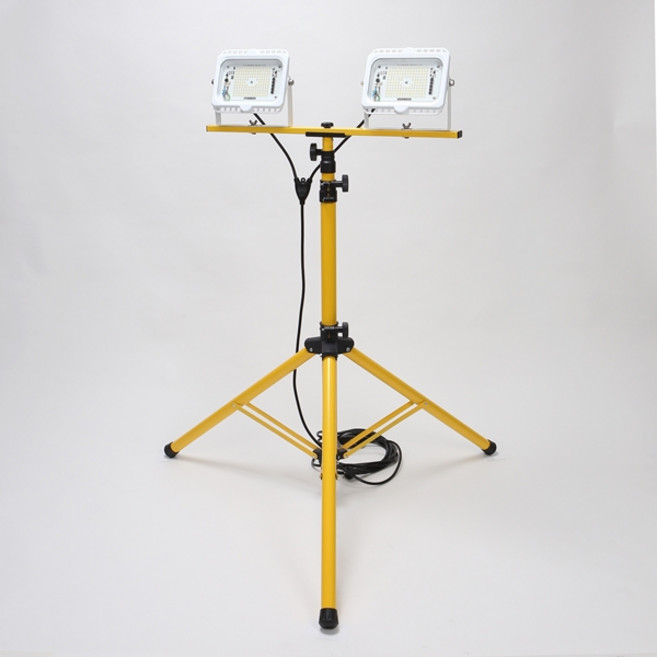 삼립 LED투광등세트 120W 투광기 AC코드 주광색 6500K 방수 IP68, 1개