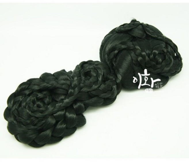 인조 창작 머리 11 한국무용 공연용 소품 수제작 기생 가채 이화