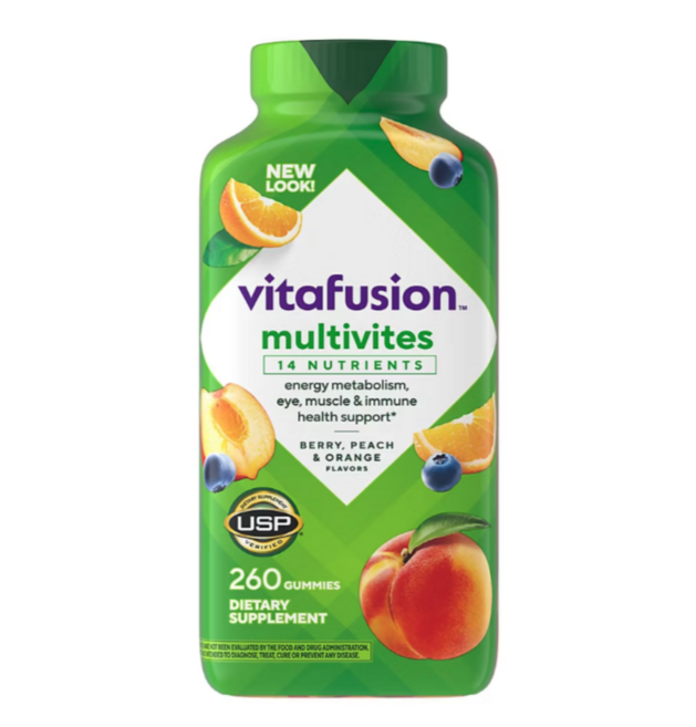 미국 코스트코 비타퓨전 멀티바이츠 260 구미, 1개, 130회분