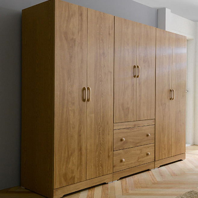 장인가구 세이지 K2 2400 옷장세트, 아카시아