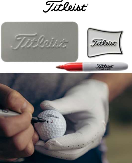 타이틀리스트 골프 펜 볼마커 선물세트 행사용품, 1개, 색상랜덤