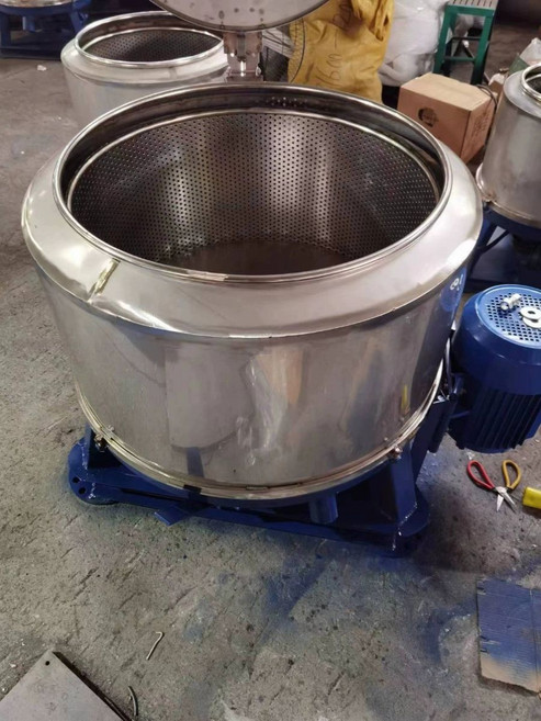 대용량 산업용 탈수기 분리기 스테인레스 원심 304, 30kg 400 1.1KW 380V, 기본 색상