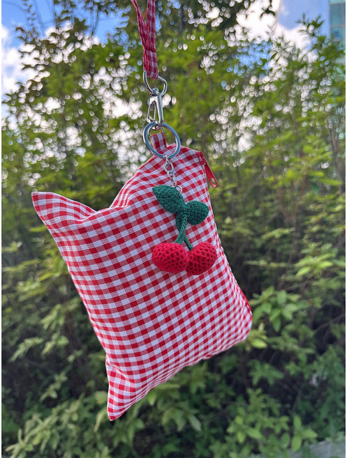 체크잇 파우치 키링 세트 화장품 파우치 여행용 파우치 일상템