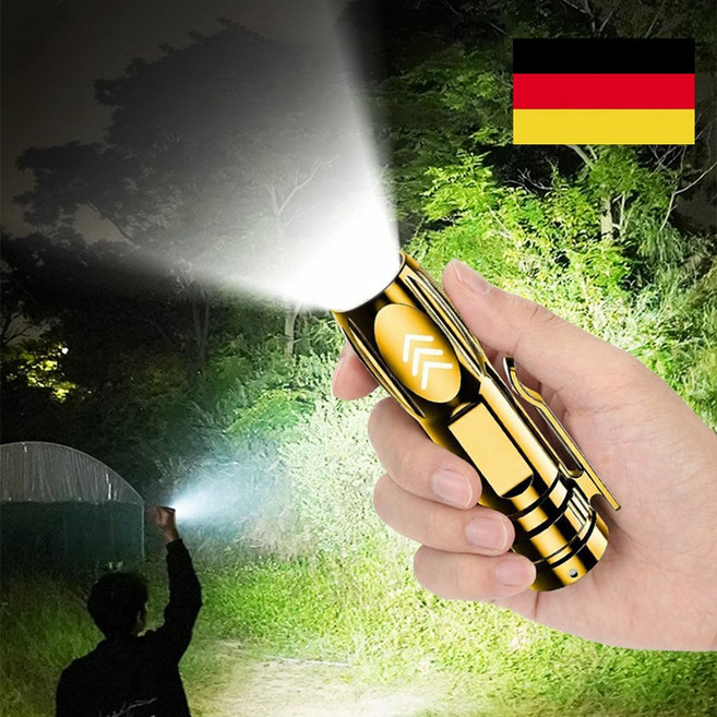 전술 LED 손전등 초강력 led 손전등, 1개