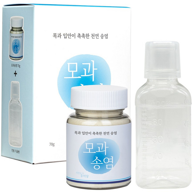 우이당 가글용 모과 송염, 70g, 3개